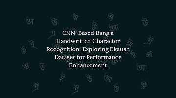 CNN-Based Bangla Handwritten Character Recognition: Exploring Ekush Dataset