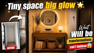 Tiny Space, BIG Glow ✨ Amazing Small Space Transformation Net Worth