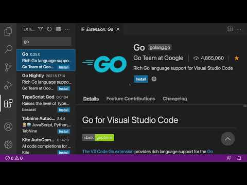 Setting up GoLang
