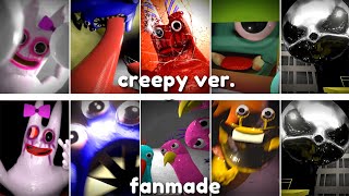 Garten of BanBan 2 - Original vs ALL NEW CREEPY Monsters vs Fanmade Monsters JUMPSCARES Comparison