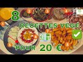  je cuisine 8 recettes pour un repas vgtarien  20 euros    meal prep healthy