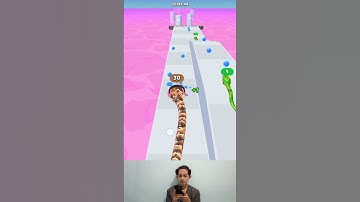 Level 48 Snake Run Race 3D All Levels Gameplay Walkthrough Android New Update #gaming #shorts