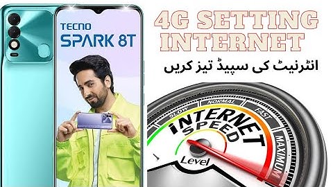Tecno spark 8 pro internet setting slow Download solution Hindi Urdu
