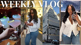 WEEKLY VLOG | 72 hours in New York City, shopping, hair appt + I’m a Keynote Speaker???