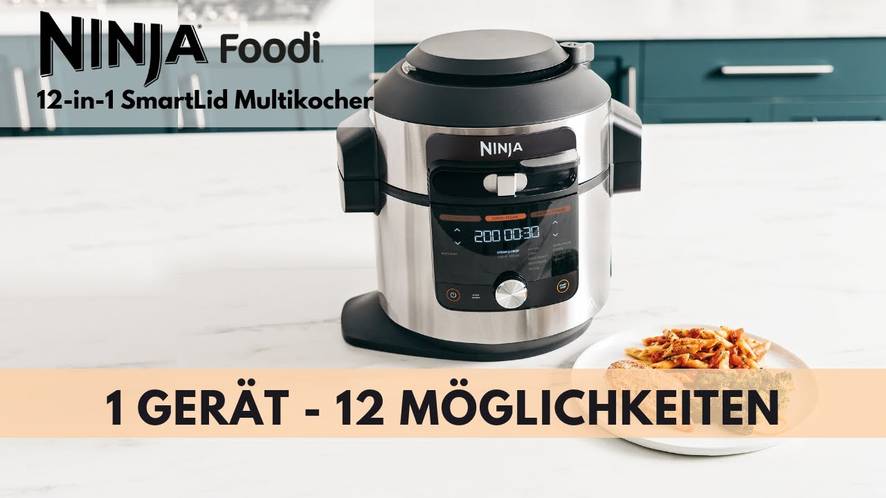 Multicuiseur NINJA Foodi Max SmartLid 12-en-1 OL650EU