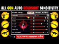 Free Fire Max Auto Headshot Trick 2025 Sensitivity | 2gb, 4gb, 6gb Ram Headshot Sensitivity Setting