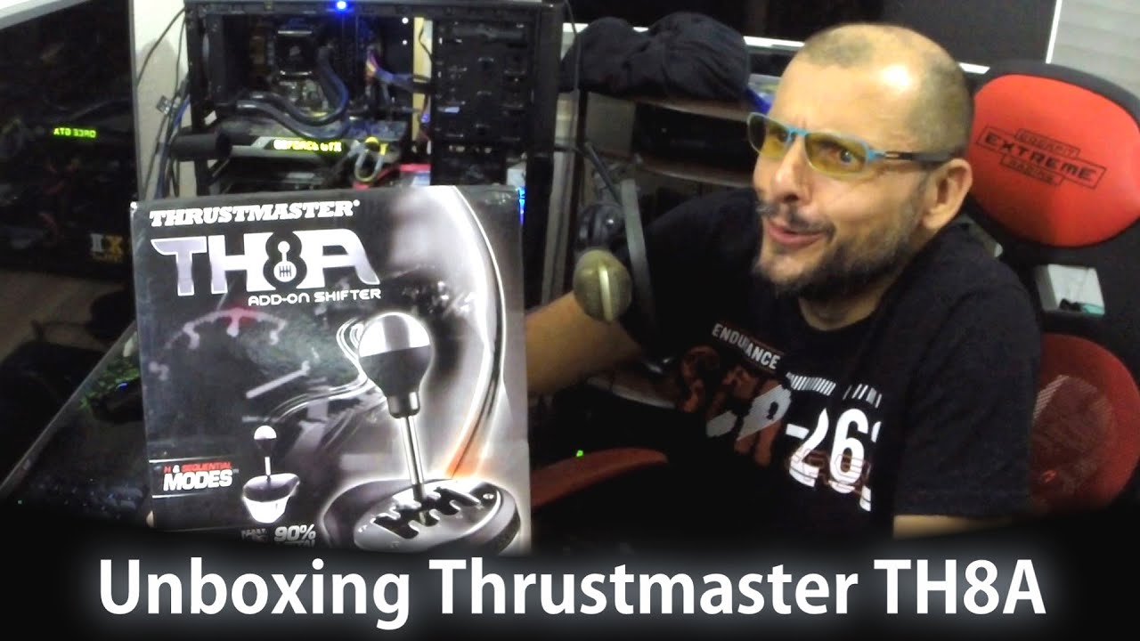 Unboxing of Thrustmaster TH8A Shifter for PC, PS3, PS4, Xbox One 