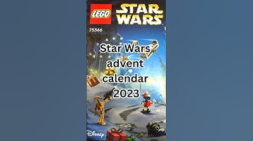 Day 2 - Lego Star Wars advent calendar 2023
