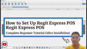 How to Set Up Regit Express POS | Complete Beginner Tutorial (After Installation) #RegitExpress