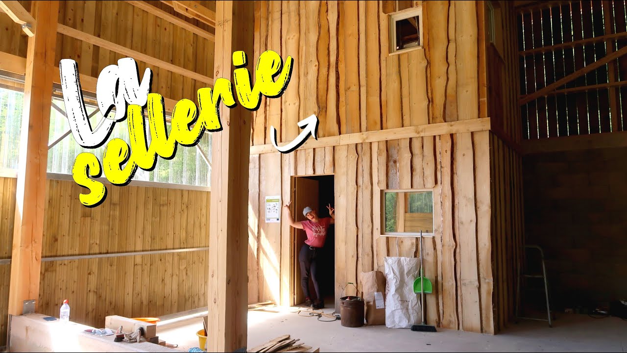 Construction de la SELLERIE et du bureau ! 🤩