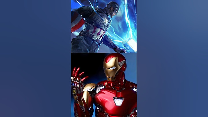 ironman mark 85 vs  captain america with mjolnir  Death Battle #marvel #avengers #ironman