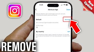 How to Remove Minimum Age Restriction on Instagram (New Features)
