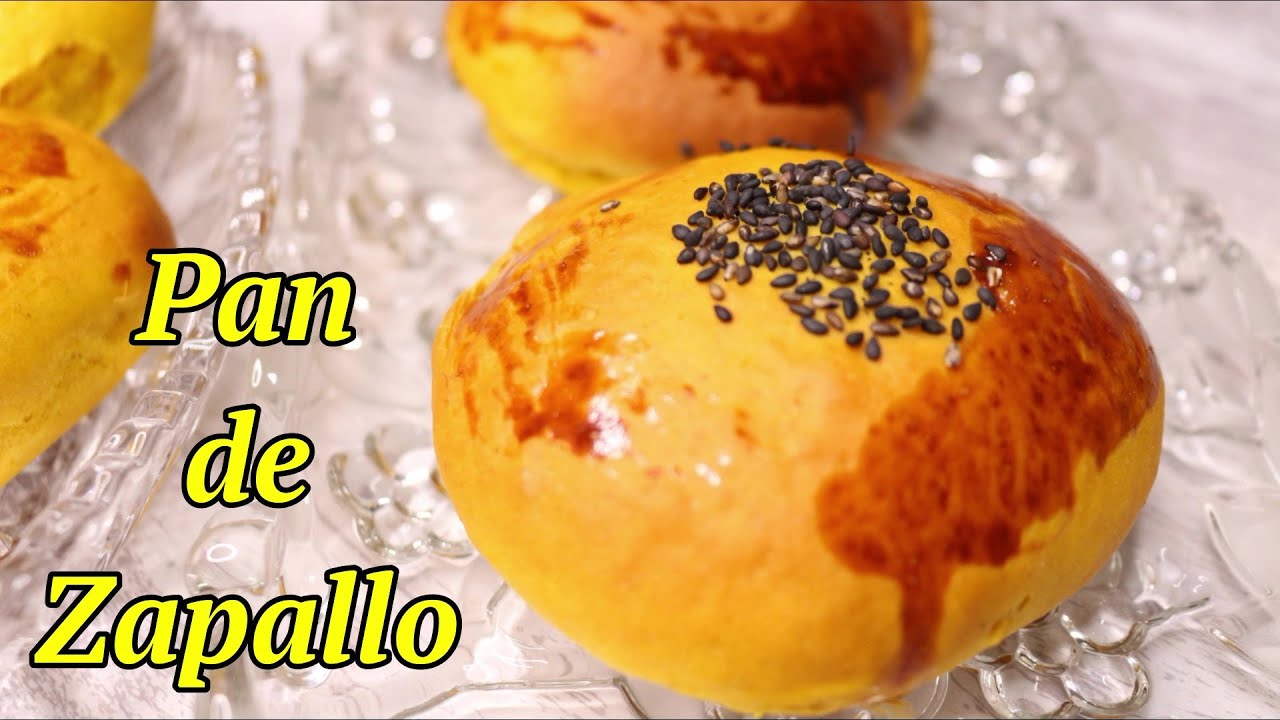 PAN CASERO DE ZAPALLO (CALABAZA) MUY RICOS Y FÁCILES DE HACER CON