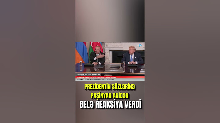 Prezidentin bu sözləri Ağ Evdə alqışlarla qarşılandı
