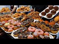 당충전 끝판왕! 미국식 미친 퀄리티 도넛 몰아보기 / American Original donuts Master / Korean Street Food