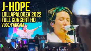 J-Hope Lollapalooza FULL Concert HD [Vlog/Fancam] | BTS 방탄소년단 제이홉