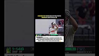 Hundred In The Fourth Innings By Travis Head