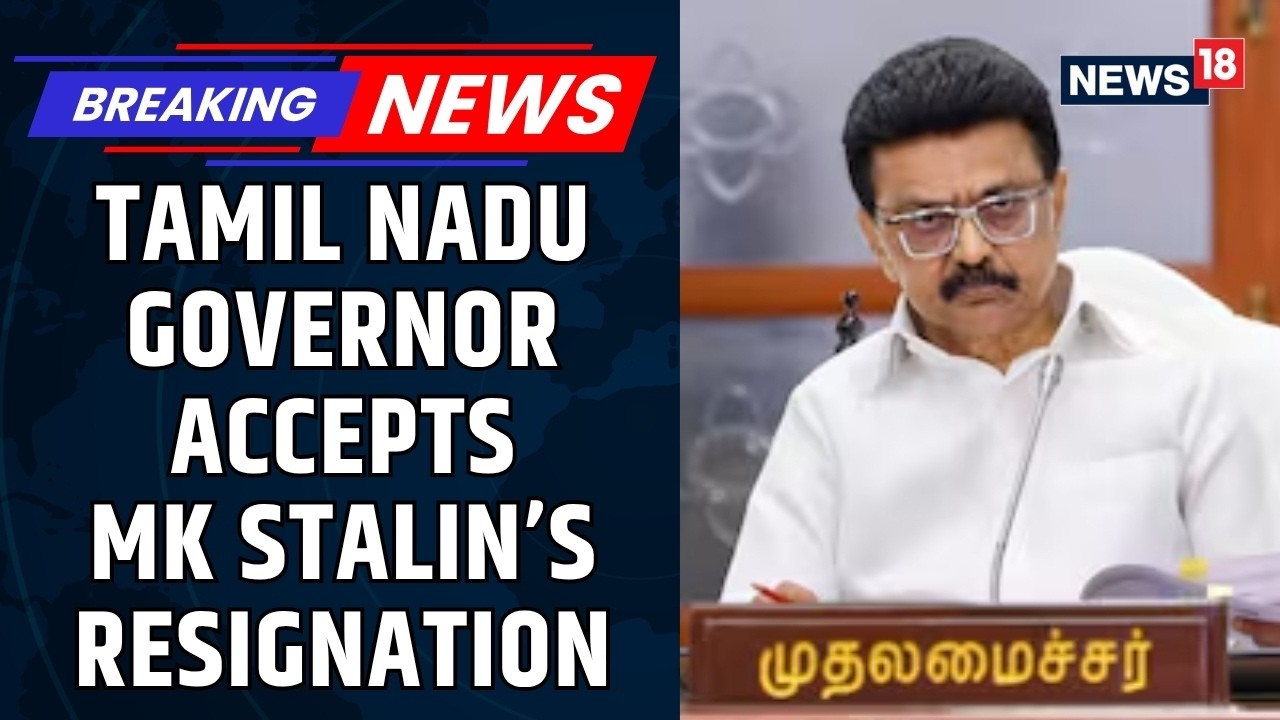 Tamil Nadu Governor Accepts MK Stalin's Resignation, Asks Him To Stay ...