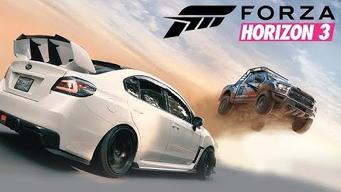 I Recreated the Forza Horizon 3 Intro/Main Menu Title Screen, but in Real Life