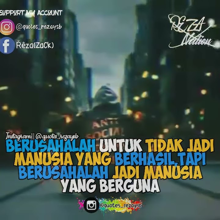 Snap Wa Terbaru Keren 2019 #Quotes Reza Nation