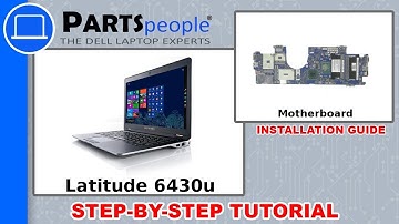 Dell Latitude 6430u (P36G001) Motherboard How-To Video Tutorial