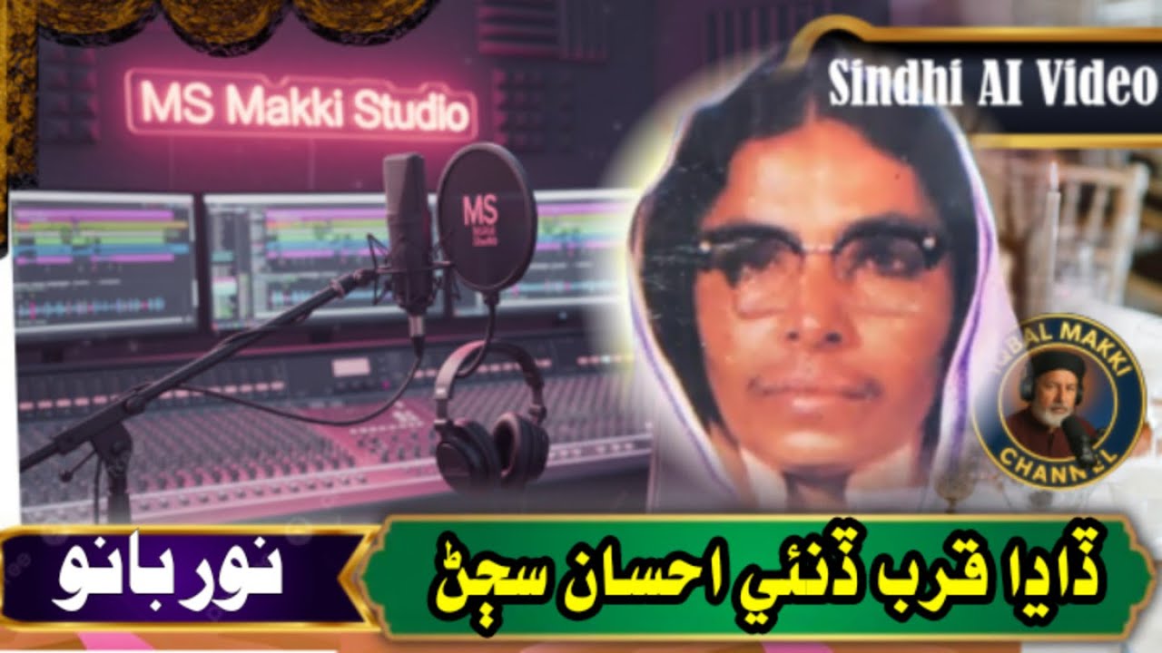 Dadha Qurb Dinai Noor Banu | AI Rebuild Old Sindhi Song | Classic Sindhi Music 2025