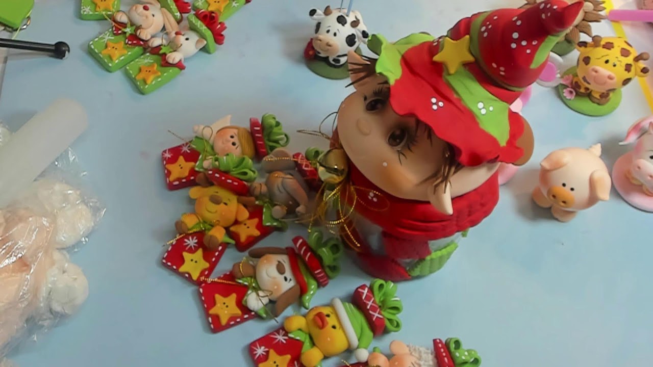 trasnochon regalitos navideños porcelana fria  - Live