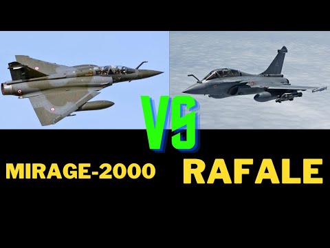 Mirage-2000 Vs Rafale Comparison Video
