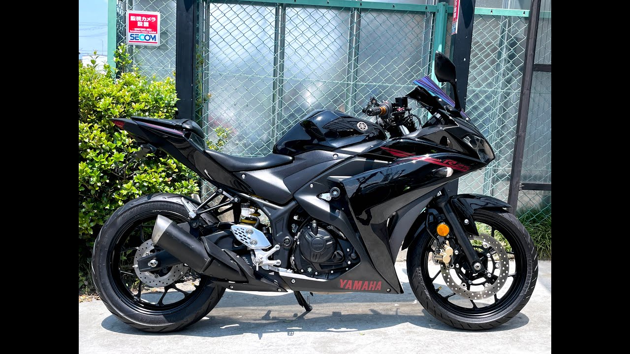 YAMAHA YZF-R25 RG102 - ヤマハ YZF-R25 逆車 - ミラースクリーン / UK 