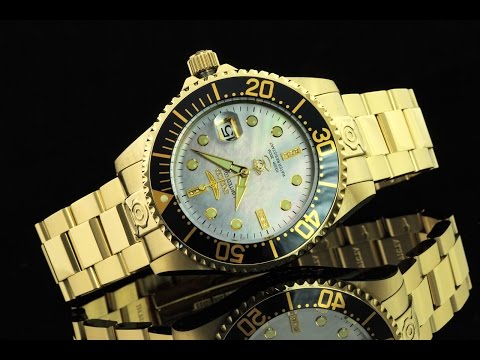 Invicta 22028 47mm Grand Diver Diamond Commemorative Edition Automatic Bracelet Watch