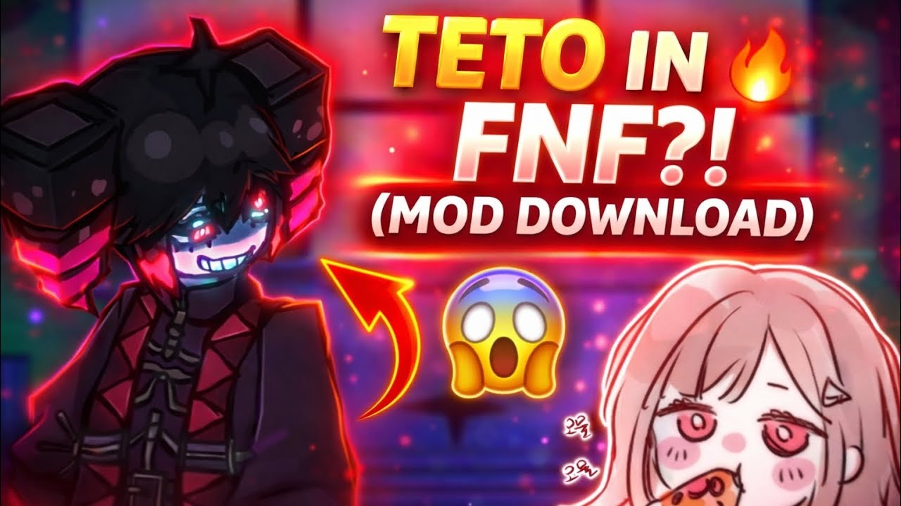 TETO ON FNF🔥???!!! Friday Night Funkin VS Q and A + mod download