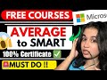 🚨5 FREE courses Average College Students (+ FREE Certificate) MUST  DO !!🔥
