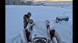 MAJOR SNOW Storm of the Year AND EVERYTHING STOPS we FOCUS on our FAMILY \\ MOUNTAIN MAPLE RANCH