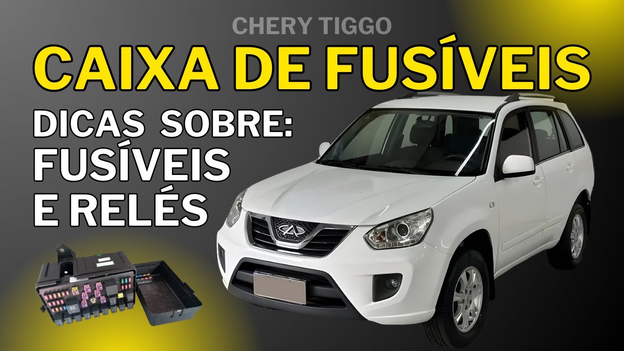 Chery Tiggo - Dicas sobre caixa de fusíveis e relés.
