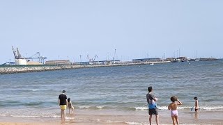 Arbeyal beach Gijon Asturias Spain