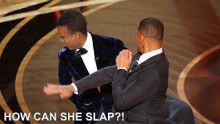 Will Smith Chris Rock How Can She Slap?!