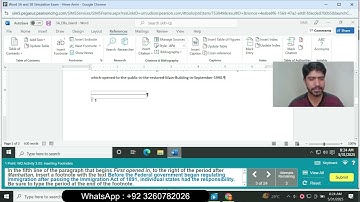 Word 3A and 3B Simulation Exam | word 3A and 3B Simulation Exam | Word 3A Simulation Exam | Word 3A