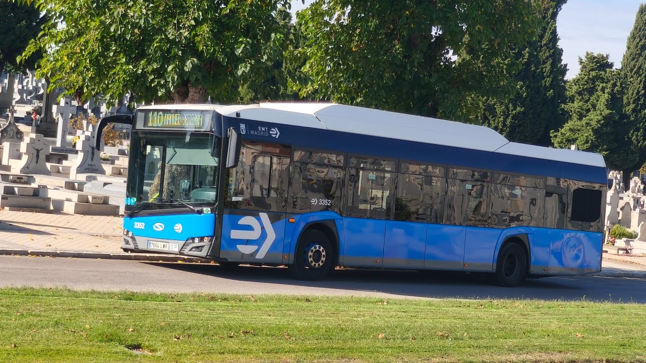 [EMT Madrid] Línea 110 | Plaza de Manuel Becerra - Cementerio de La Almudena (Ida y vuelta)