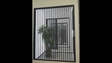 Cửa Xếp Lá Nhôm Sao Nam Bắc Chống Muỗi Côn Trùng Chuột Mèo Trộm | Cửa Lá Nhôm Xếp Cao Cấp