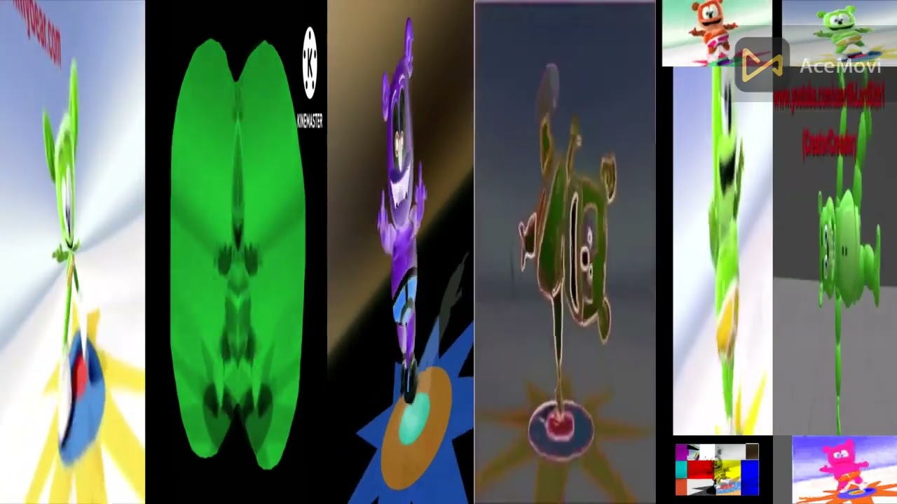 10 GUMMY BEARS YouTube