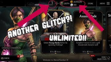 MORTAL KOMBAT MOBILE/GLITCH SOULS,COINS AND INFUSING STILL WORKS!!!!!