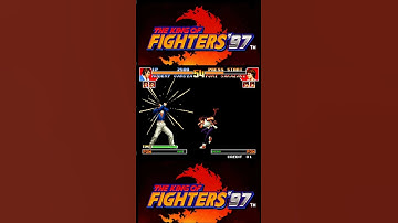 The Kof 97 Robert Vs Yuri #kof #multiplayer #fightinggames