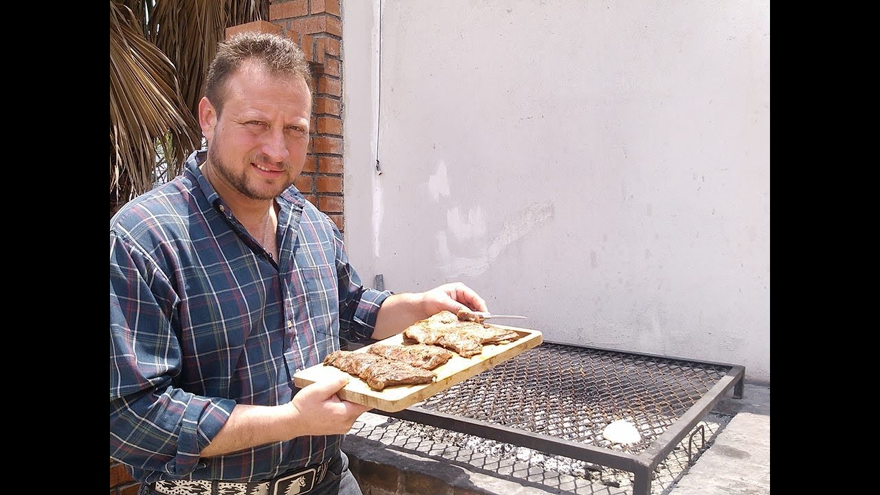 Arrachera de res, marinada con jugo de naranja