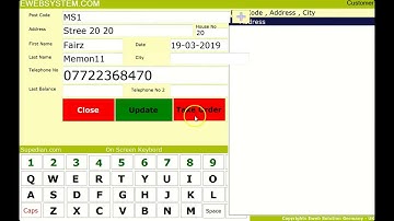 POS Software Caller ID ewebsystem.com
