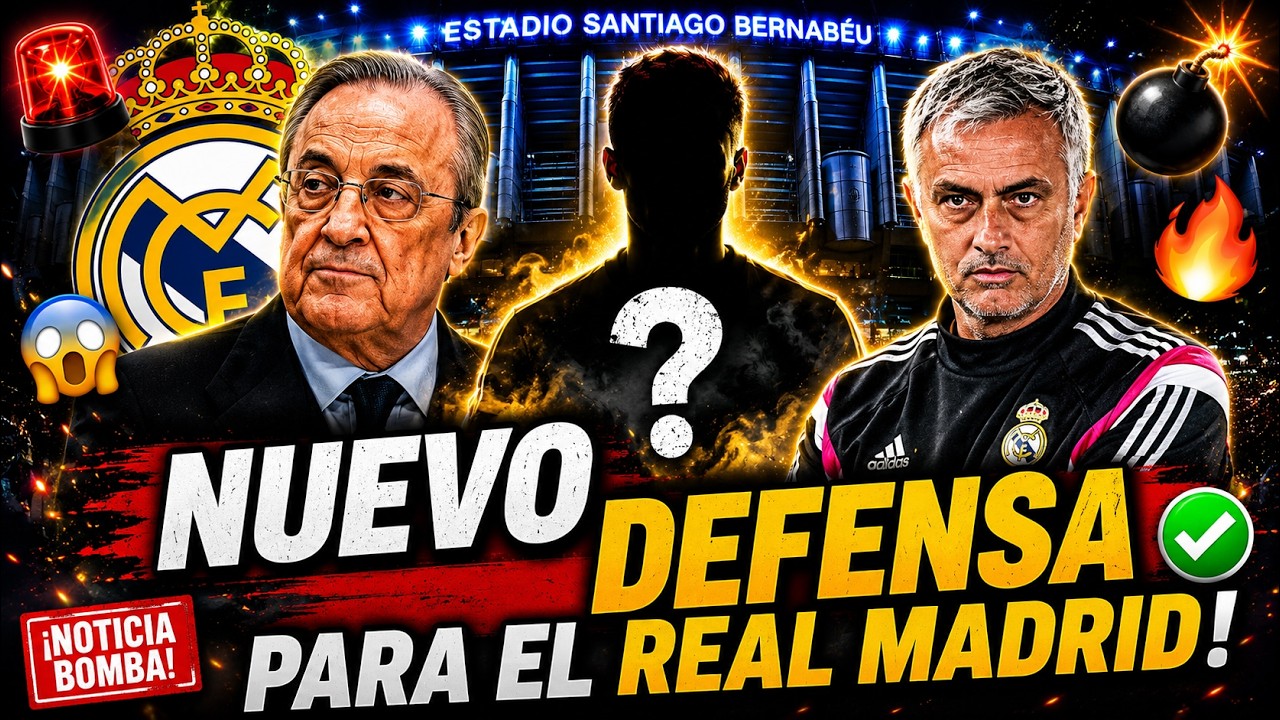 Real Madrid y su nuevo defensa: el nombre que gana fuerza