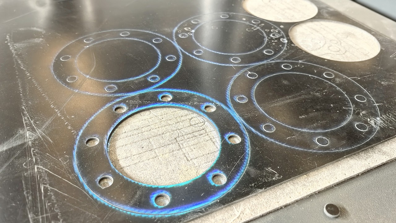 CNC Rubber Gasket Cutting Machine with Projector Positioning | Fast Custom Gasket Cutting