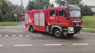 #GFFFV Wyjazd po noclegu w JRG Knurów. Część 2, wyjazd strażaków z województwa wielkopolskiego
