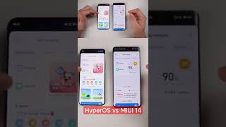 Xiaomi Hyper OS vs MIUI 14