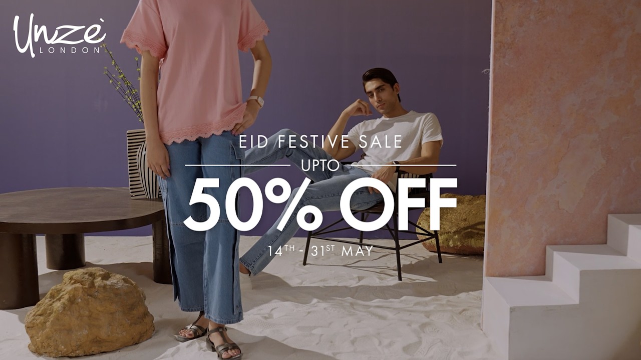 Get Ready! Eid Festive Sale | Up to 50% OFF On Everything