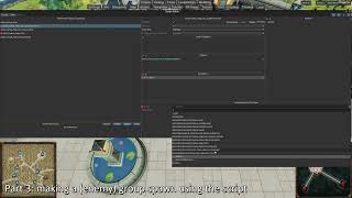 Dungeons 4 tutorial video 6; spawning the enemy with and without the script, making your own goal